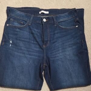 LC Lauren Conrad Dark Blue Boot Cut Jeans